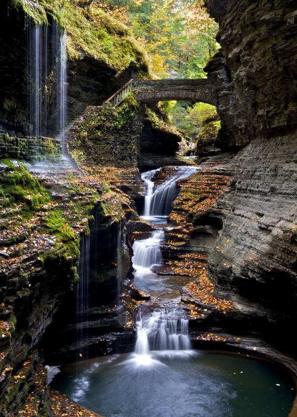 Rainbow Bridge, Watkins Glen State Park