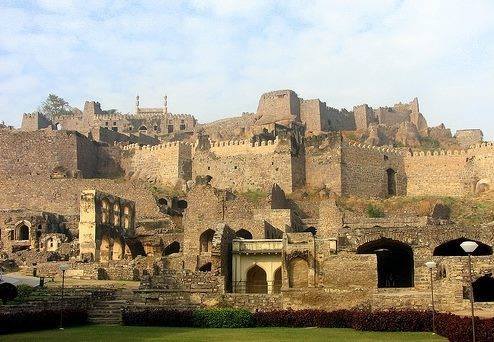 Ruins are telling how dazzling this fort looked in its youth - Golkunda Fort, India