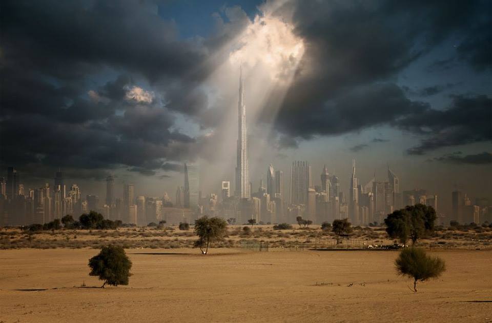 sunshine over dubai