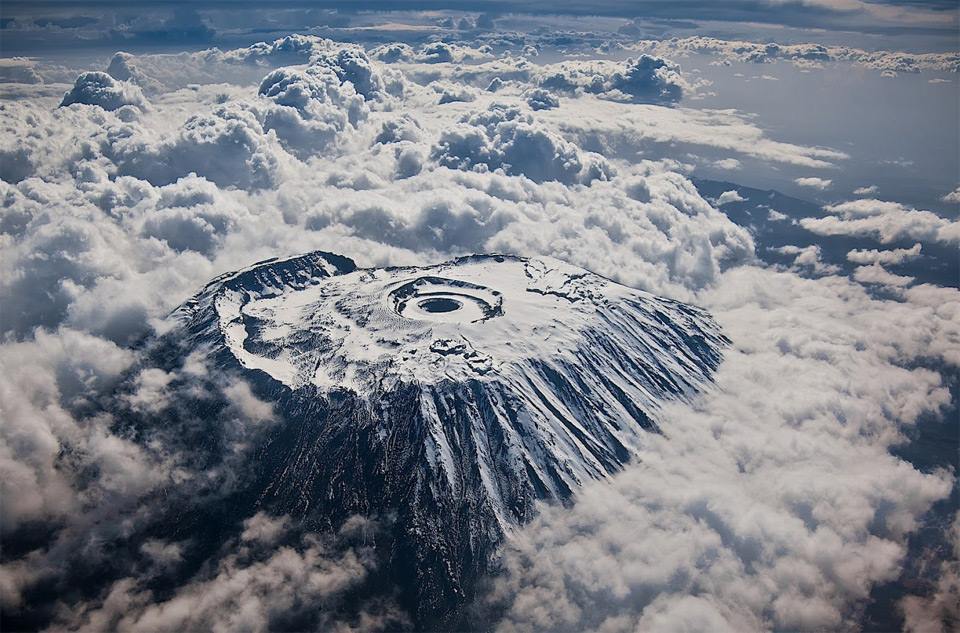 Kilimanjaro at About 20 000 feet