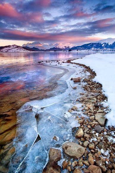 Lake Campotosto, Abruzzi, Italy