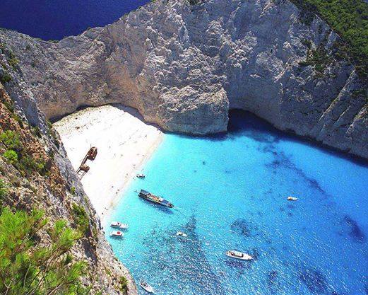 Navagio Beach, Greece.