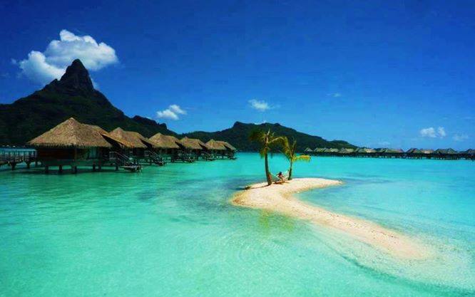 Relaxing in Bora Bora