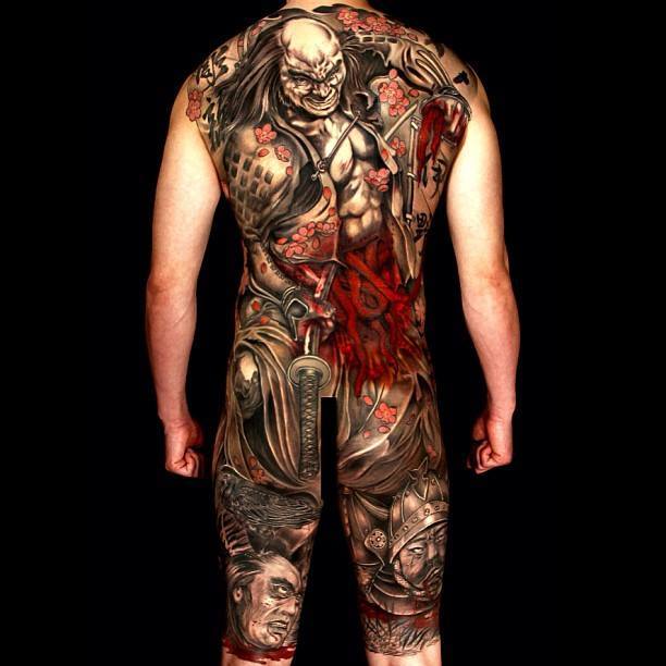 WOW! Absolutely amazing work by tattoo Artist Jess Yen- founder of My Tattoo and Body Piercing in Alhambra, California