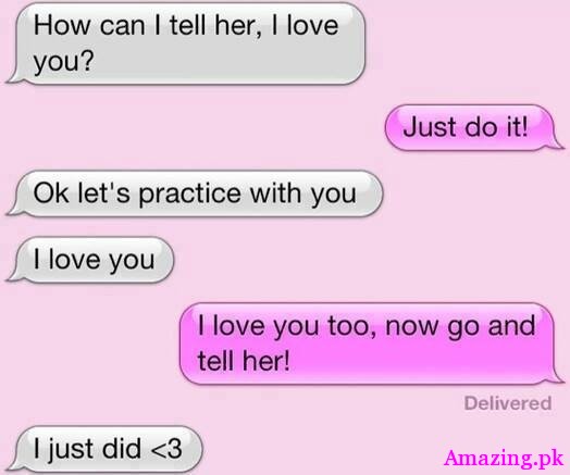 How can i tell her, I love you